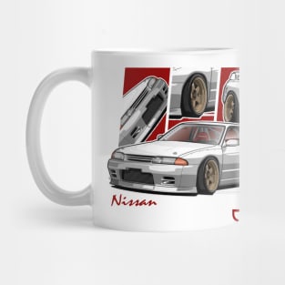 Nissan Skyline R32, JDM Car Mug